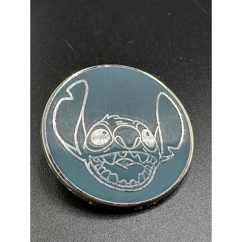Stitch Line Drawings round faces Lilo Disney trading pin 2018
